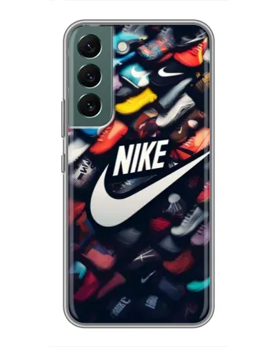 Чехол для Samsung Galaxy S22 Plus с картинкой «Коллекция кроссовок Nike»