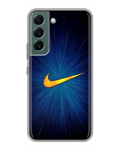 Чохол для Samsung Galaxy S22 Plus з картинкою «Синій пульс Nike» Чохол для Samsung Galaxy S22 Plus з картинкою «Синій пульс Nike»
