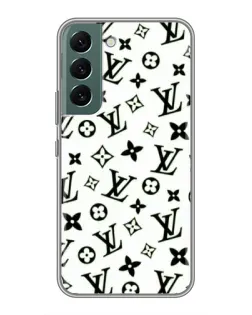 Чехол для Samsung Galaxy S22 Plus с картинкой «Монохромный хаос LV»