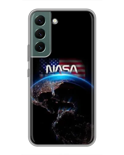 Чехол для Samsung Galaxy S22 Plus с картинкой «Земля из космоса NASA»