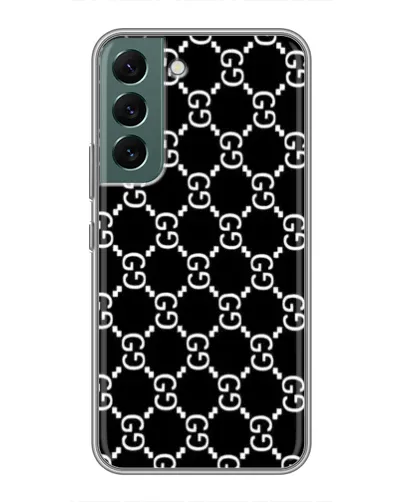 Чехол для Samsung Galaxy S22 Plus с картинкой «Gucci — сетчатый паттерн» Чехол для Samsung Galaxy S22 Plus с картинкой «Gucci — сетчатый паттерн»