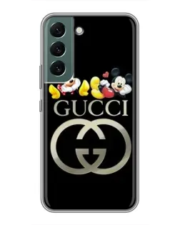 Чехол для Samsung Galaxy S22 Plus с картинкой «Gucci — герои Disney»