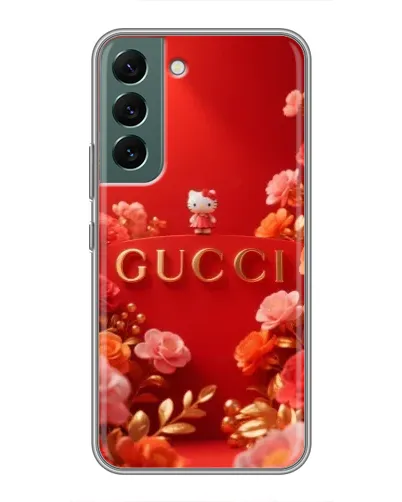 Чехол для Samsung Galaxy S22 Plus с картинкой «Gucci — золотой сад» Чехол для Samsung Galaxy S22 Plus с картинкой «Gucci — золотой сад»