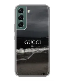 Чехол для Samsung Galaxy S22 Plus с картинкой «Gucci — морской прибой»