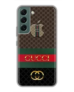 Чехол для Samsung Galaxy S22 Plus с картинкой «Gucci — брендированный десерт»