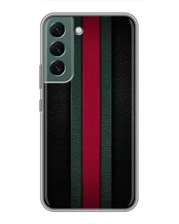 Чехол для Samsung Galaxy S22 Plus с картинкой «Gucci — неоновая линия»