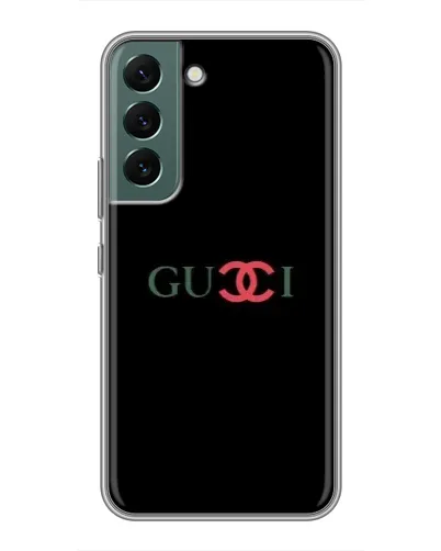 Чехол для Samsung Galaxy S22 Plus с картинкой «Gucci — красный градиент» Чехол для Samsung Galaxy S22 Plus с картинкой «Gucci — красный градиент»