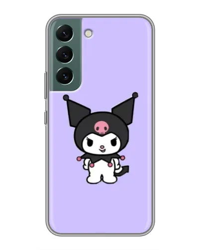 Чохол для Samsung Galaxy S22 Plus з картинкою «Kuromi — ніжний фіолетовий»