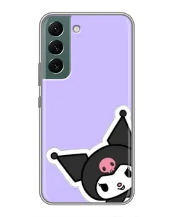 Чохол для Samsung Galaxy S22 Plus з картинкою «Кумедна Kuromi»