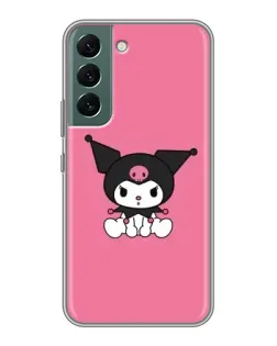 Чохол для Samsung Galaxy S22 Plus з картинкою «Похмура Kuromi»