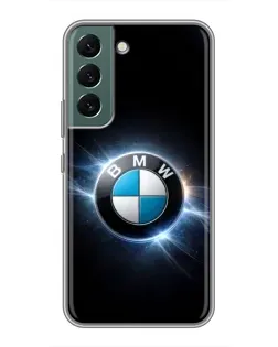 Чохол для Samsung Galaxy S22 Plus з картинкою «BMW — неонове сяйво» Чохол для Samsung Galaxy S22 Plus з картинкою «BMW — неонове сяйво»