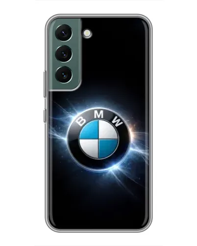 Чехол для Samsung Galaxy S22 Plus с картинкой «BMW — неоновое сияние» Чехол для Samsung Galaxy S22 Plus с картинкой «BMW — неоновое сияние»