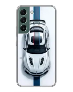 Чохол для Samsung Galaxy S22 Plus з картинкою «Вид зверху — BMW M» Чохол для Samsung Galaxy S22 Plus з картинкою «Вид зверху — BMW M»