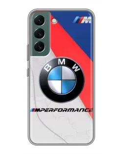 Чохол для Samsung Galaxy S22 Plus з картинкою «BMW Performance стиль» Чохол для Samsung Galaxy S22 Plus з картинкою «BMW Performance стиль»