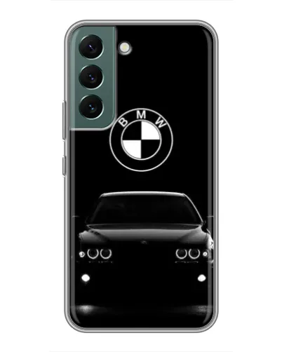 Чехол для Samsung Galaxy S22 Plus с картинкой «BMW — взгляд из темноты» Чехол для Samsung Galaxy S22 Plus с картинкой «BMW — взгляд из темноты»