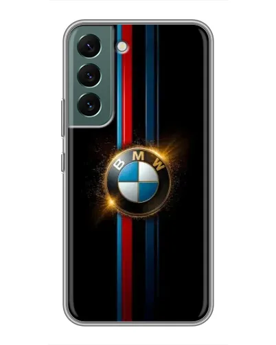 Чехол для Samsung Galaxy S22 Plus с картинкой «BMW M-Power неон» Чехол для Samsung Galaxy S22 Plus с картинкой «BMW M-Power неон»