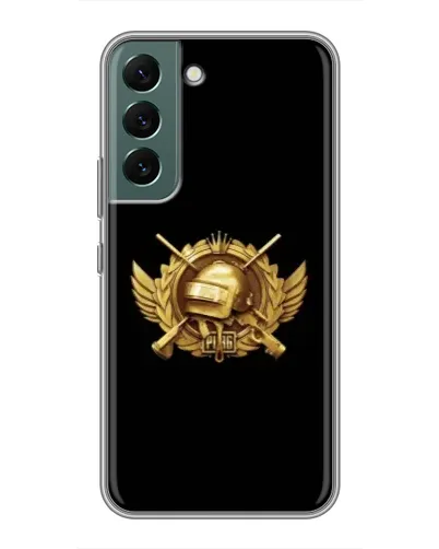 Чехол для Samsung Galaxy S22 Plus с картинкой «PUBG — оранжевый градиент»