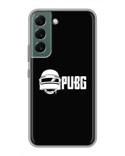 Чехол для Samsung Galaxy S22 Plus с картинкой «PUBG — классический лого»