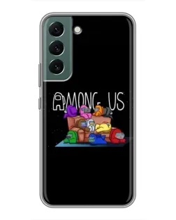 Чохол для Samsung Galaxy S22 Plus з картинкою «Логотип Among Us»