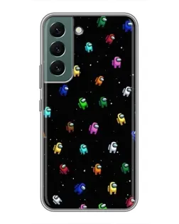Чехол для Samsung Galaxy S22 Plus с картинкой «Экипаж Among Us»