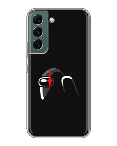 Чехол для Samsung Galaxy S22 Plus с картинкой «Among Us шлем» Чехол для Samsung Galaxy S22 Plus с картинкой «Among Us шлем»