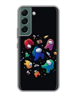 Чехол для Samsung Galaxy S22 Plus с картинкой «Among Us космос»