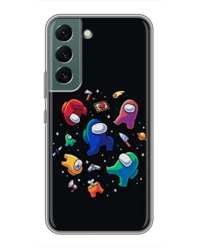 Чехол для Samsung Galaxy S22 Plus с картинкой «Among Us космос» Чехол для Samsung Galaxy S22 Plus с картинкой «Among Us космос»
