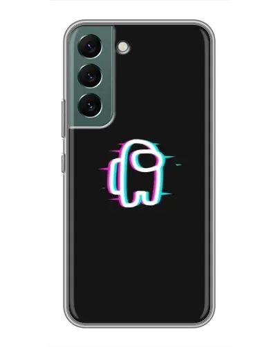 Чехол для Samsung Galaxy S22 Plus с картинкой «Among Us неон» Чехол для Samsung Galaxy S22 Plus с картинкой «Among Us неон»