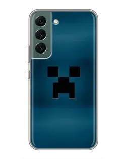 Чехол для Samsung Galaxy S22 Plus с картинкой «Крипер текстура»