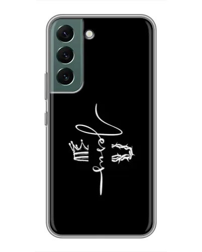 Чехол для Samsung Galaxy S22 Plus с картинкой «Король Славы Jesus»