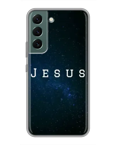 Чехол для Samsung Galaxy S22 Plus с картинкой «Звездное небо Jesus»