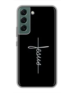 Чехол для Samsung Galaxy S22 Plus с картинкой «Тонкая линия веры»