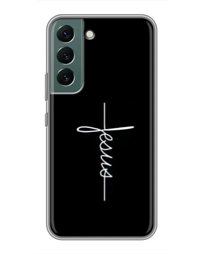 Чехол для Samsung Galaxy S22 Plus с картинкой «Тонкая линия веры»