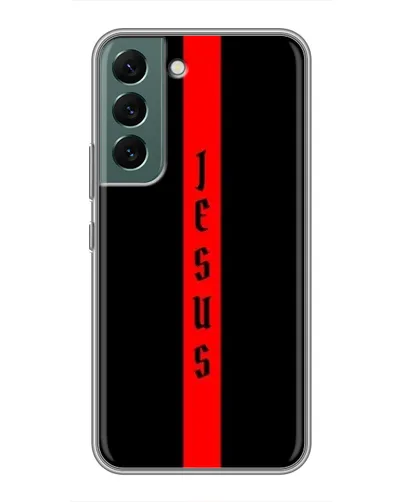 Чехол для Samsung Galaxy S22 Plus с картинкой «Красная линия веры»