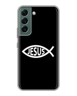 Чехол для Samsung Galaxy S22 Plus с картинкой «Классический Jesus»