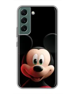 Чехол для Samsung Galaxy S22 Plus с картинкой «Улыбающийся Микки Маус»