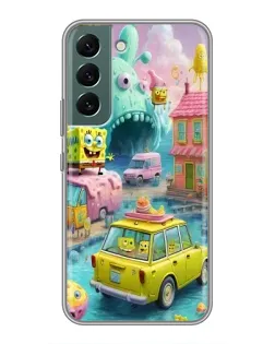 Чохол для Samsung Galaxy S22 Plus з картинкою «Монстр-трак пригоди»
