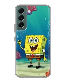 Чехол для Samsung Galaxy S22 Plus с картинкой «Подводный привет»