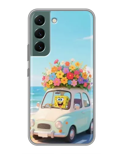 Чехол для Samsung Galaxy S22 Plus с картинкой «Автомобильное путешествие»