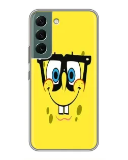 Чехол для Samsung Galaxy S22 Plus с картинкой «Минималистичный Спанч Боб»