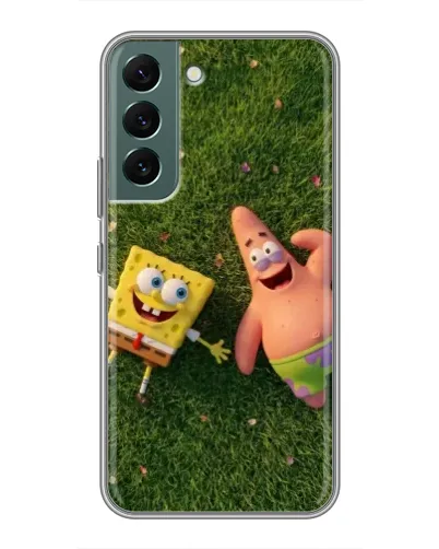 Чехол для Samsung Galaxy S22 Plus с картинкой «Друзья на лужайке» Чехол для Samsung Galaxy S22 Plus с картинкой «Друзья на лужайке»