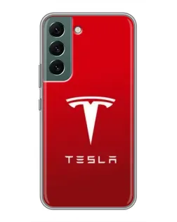 Чохол для Samsung Galaxy S22 Plus з картинкою «Tesla Red Classic» Чохол для Samsung Galaxy S22 Plus з картинкою «Tesla Red Classic»