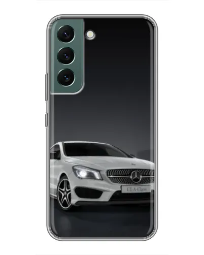 Чехол для Samsung Galaxy S22 Plus с картинкой «Mercedes AMG GT Silver»