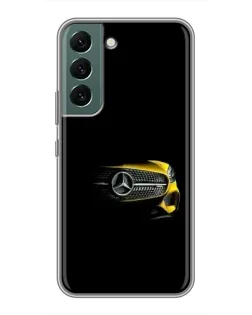 Чехол для Samsung Galaxy S22 Plus с картинкой «Mercedes — ретро стиль»