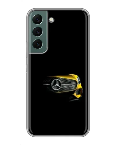 Чехол для Samsung Galaxy S22 Plus с картинкой «Mercedes — ретро стиль»