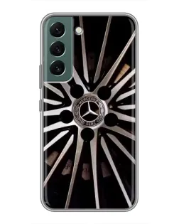 Чехол для Samsung Galaxy S22 Plus с картинкой «Диск Mercedes»