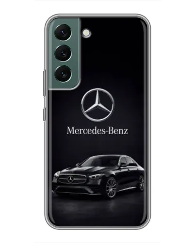 Чехол для Samsung Galaxy S22 Plus с картинкой «Mercedes — решетка радиатора»