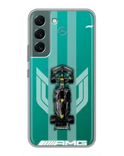 Чехол для Samsung Galaxy S22 Plus с картинкой «Mercedes AMG Petronas»