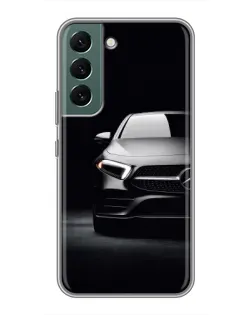 Чехол для Samsung Galaxy S22 Plus с картинкой «Свет фар Mercedes»