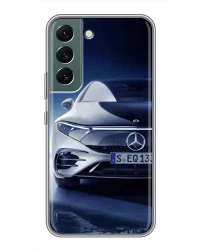 Чехол для Samsung Galaxy S22 Plus с картинкой «Mercedes EQ — будущее»